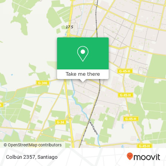Colbún 2357 map