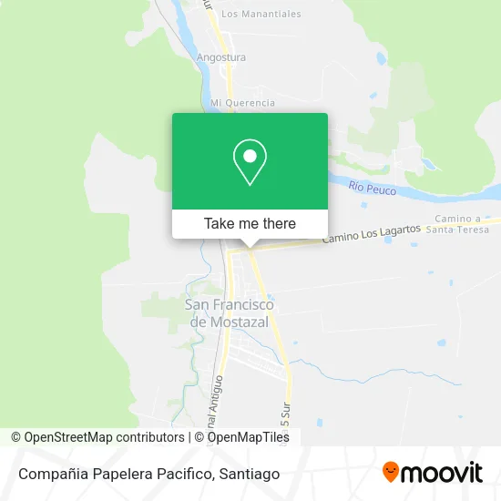 Compañia Papelera Pacifico map