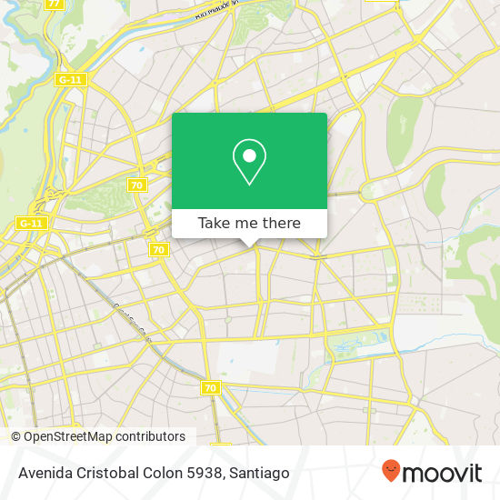 Avenida Cristobal Colon 5938 map