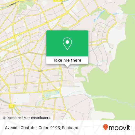 Avenida Cristobal Colon 9193 map