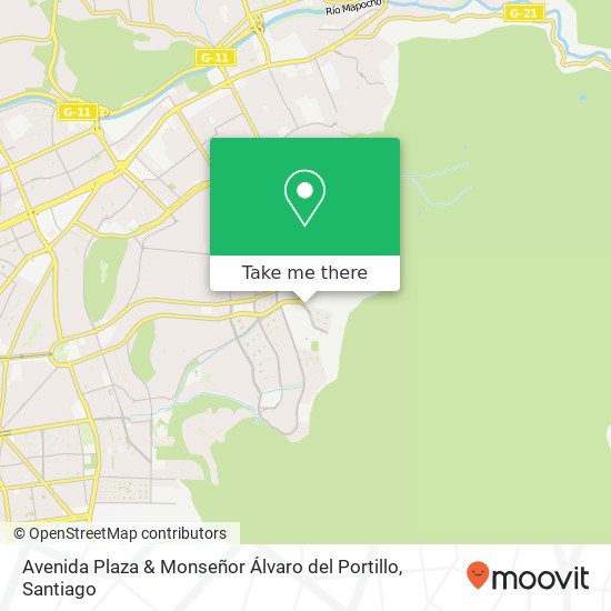 Avenida Plaza & Monseñor Álvaro del Portillo map