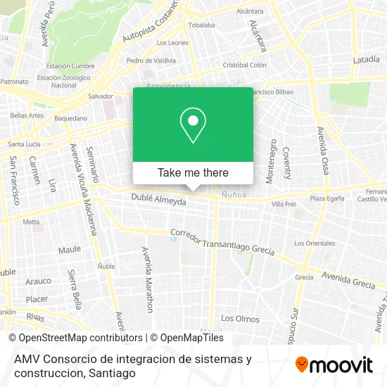 AMV Consorcio de integracion de sistemas y construccion map