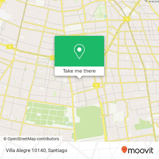 Villa Alegre 10140 map