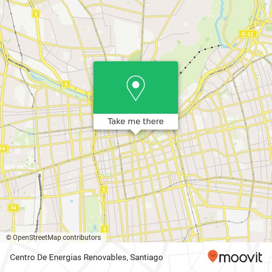 Centro De Energias Renovables map