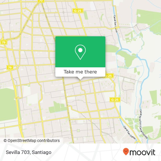 Mapa de Sevilla 703