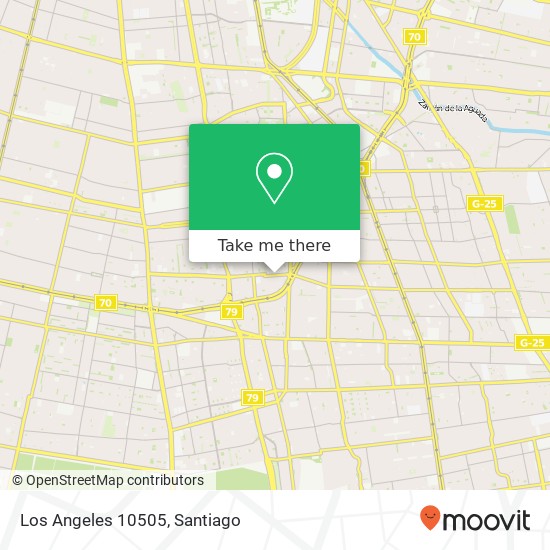 Mapa de Los Angeles 10505