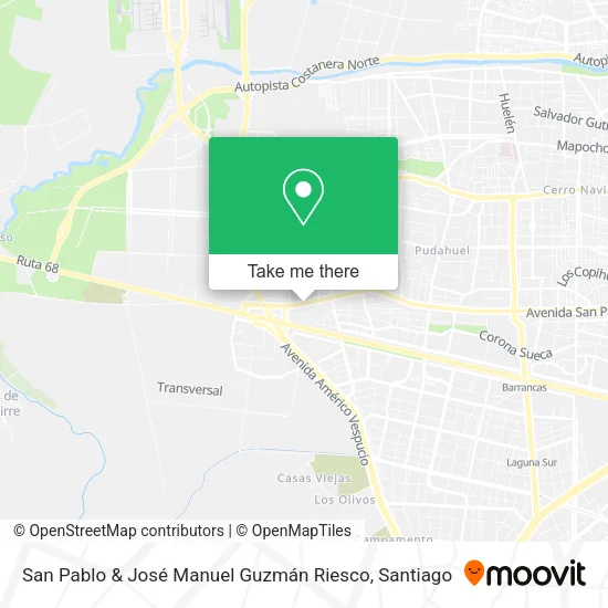 San Pablo & José Manuel Guzmán Riesco map