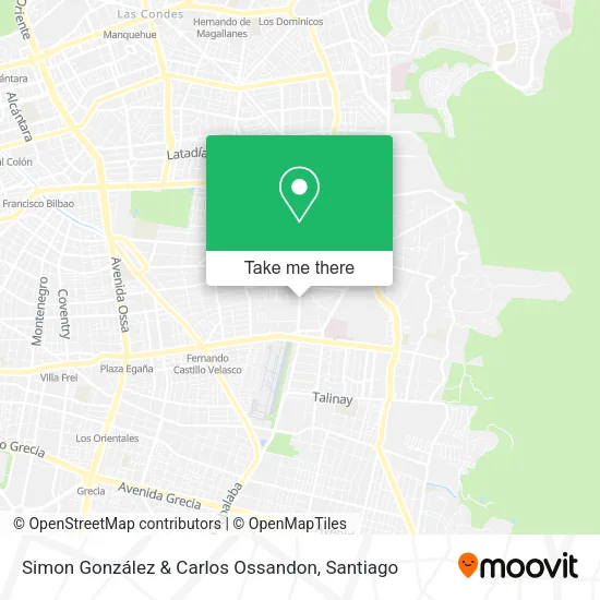 Simon González & Carlos Ossandon map
