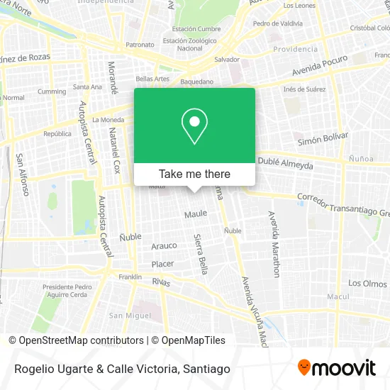 Rogelio Ugarte & Calle Victoria map