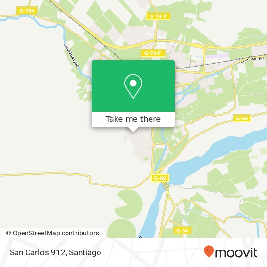 San Carlos 912 map