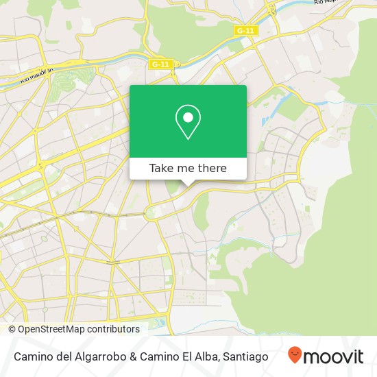 Mapa de Camino del Algarrobo & Camino El Alba