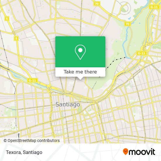 Texora map