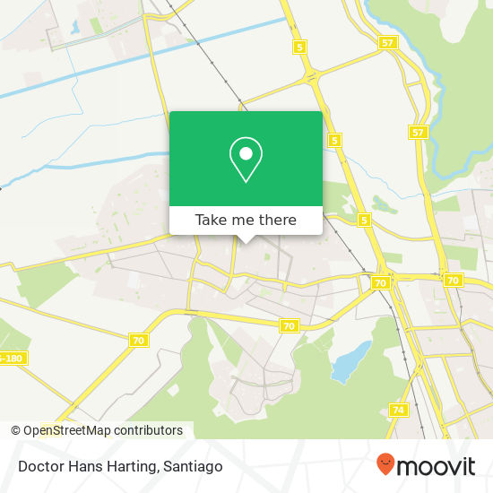 Doctor Hans Harting map