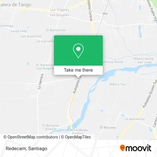Redecam map