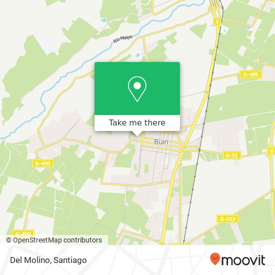 Del Molino map