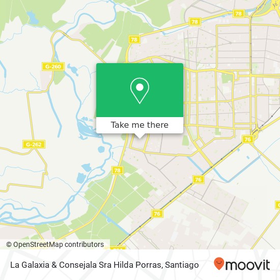 La Galaxia & Consejala Sra Hilda Porras map