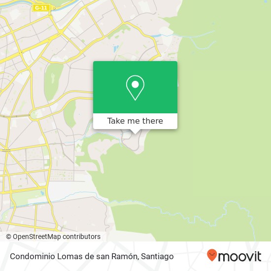 Mapa de Condominio Lomas de san Ramón