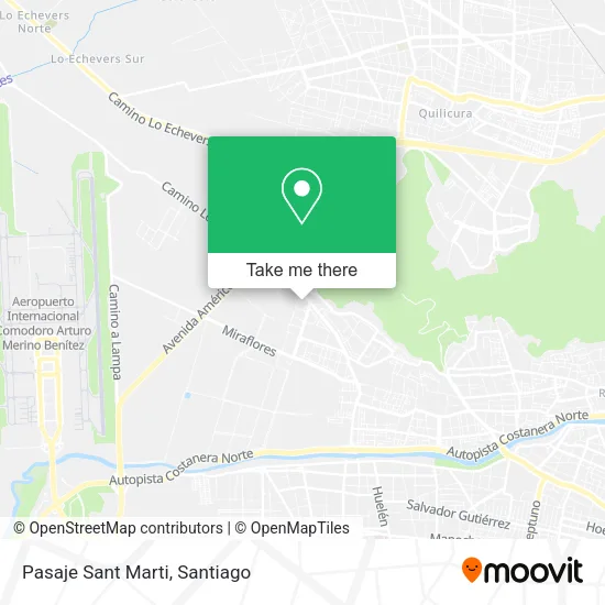 Pasaje Sant Marti map