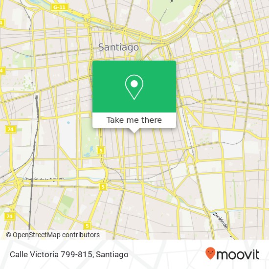 Calle Victoria 799-815 map