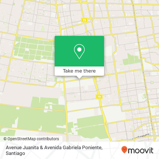 Avenue Juanita & Avenida Gabriela Poniente map