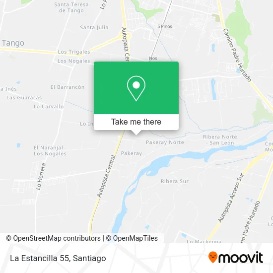 La Estancilla 55 map