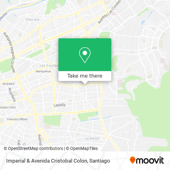 Imperial & Avenida Cristobal Colon map
