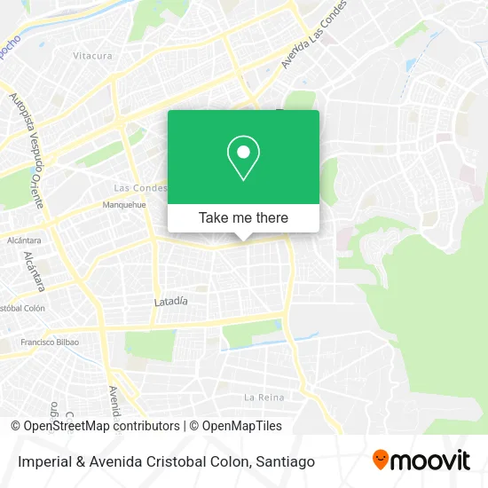 Imperial & Avenida Cristobal Colon map
