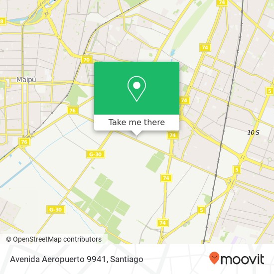 Avenida Aeropuerto 9941 map
