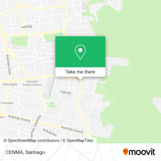 CENMA map