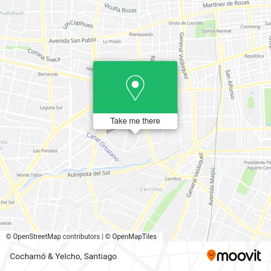 Cochamó & Yelcho map