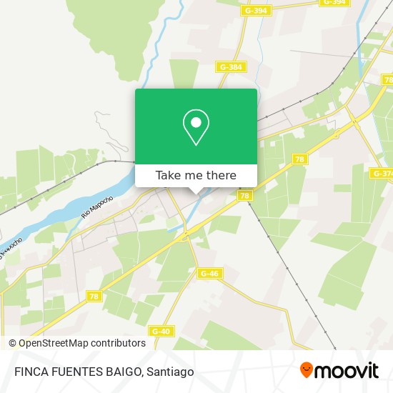 FINCA FUENTES BAIGO map