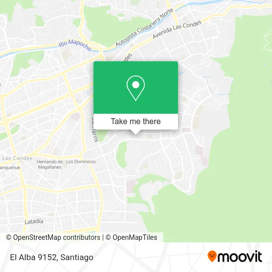 El Alba 9152 map