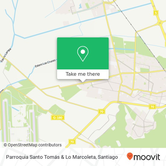 Parroquia Santo Tomás & Lo Marcoleta map