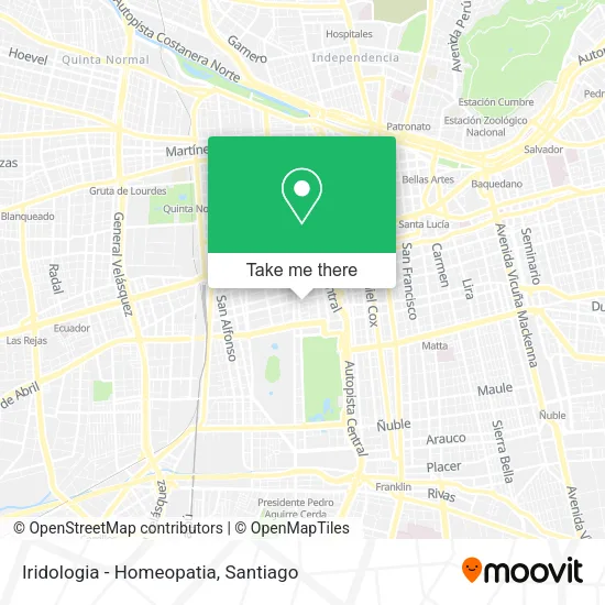 Iridologia - Homeopatia map