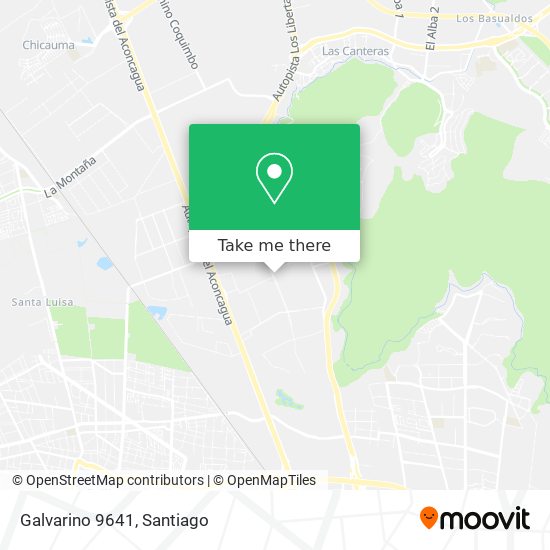 Mapa de Galvarino 9641