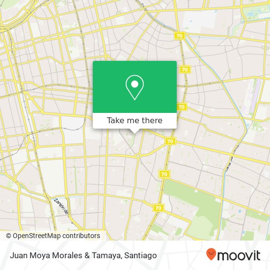 Juan Moya Morales & Tamaya map