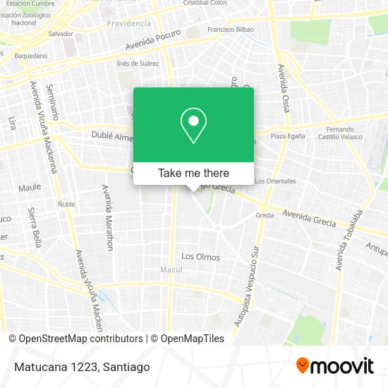 Matucana 1223 map