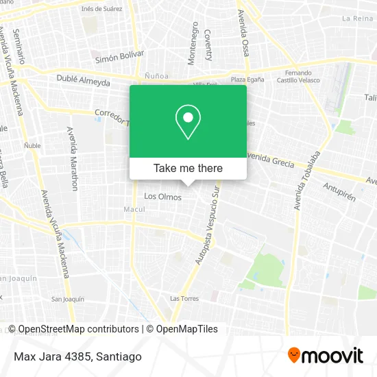 Max Jara 4385 map