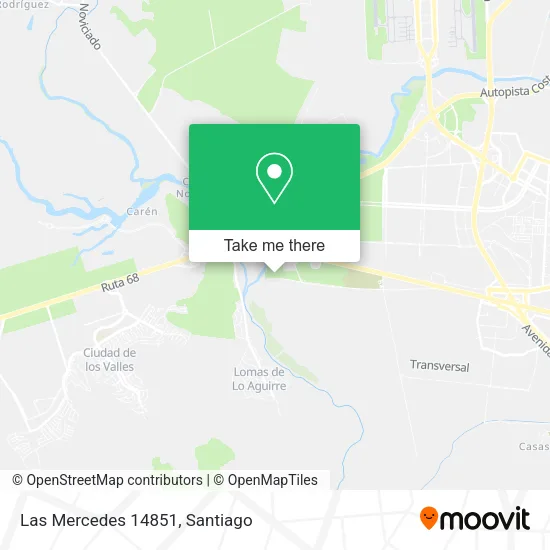 Las Mercedes 14851 map