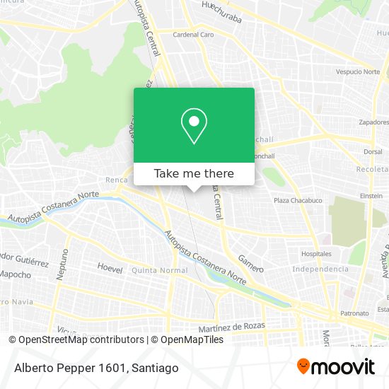 Alberto Pepper 1601 map