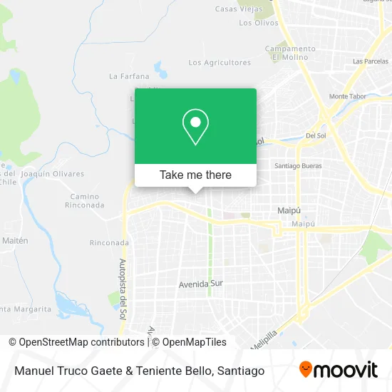 Manuel Truco Gaete & Teniente Bello map
