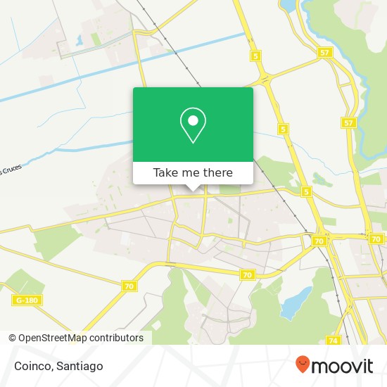 Coinco map