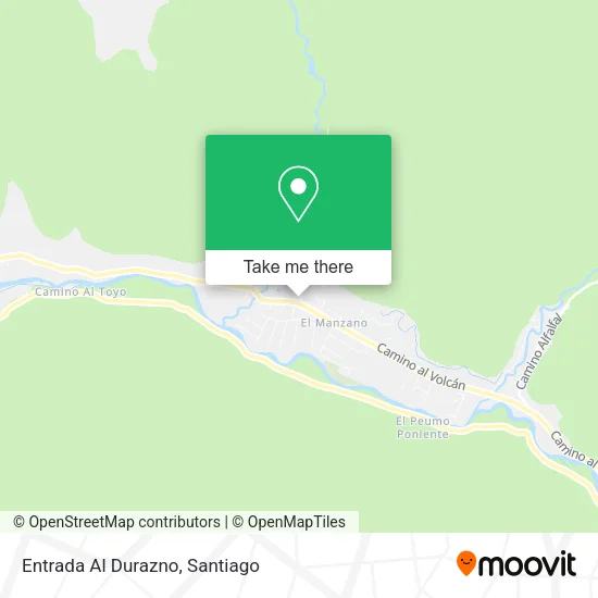 Entrada Al Durazno map