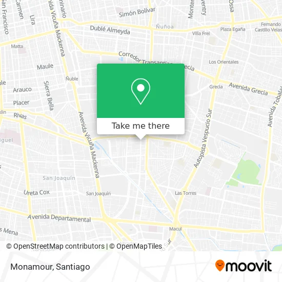 Monamour map