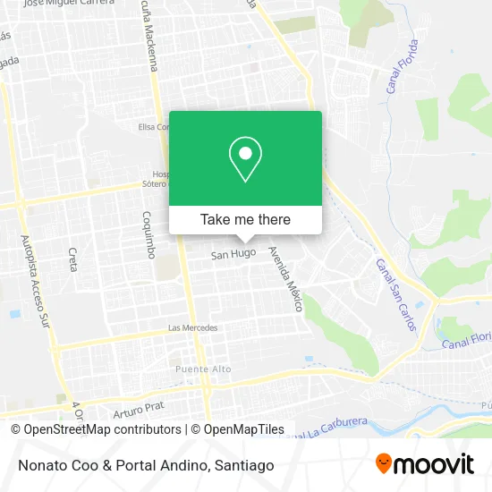 Nonato Coo & Portal Andino map