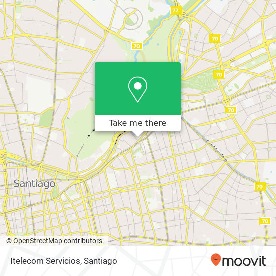 Itelecom Servicios map