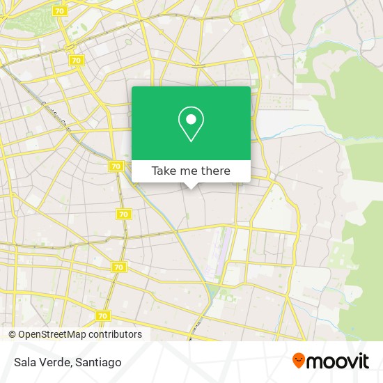 Sala Verde map
