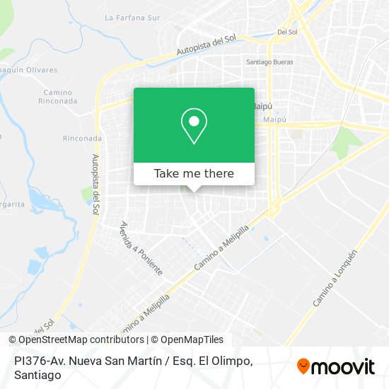 PI376-Av. Nueva San Martín / Esq. El Olimpo map