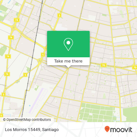 Los Morros 15449 map