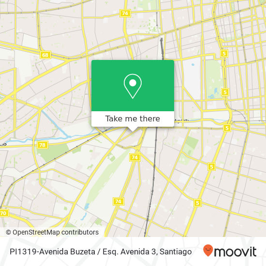 PI1319-Avenida Buzeta / Esq. Avenida 3 map